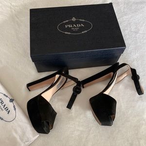 Prada Black Platform